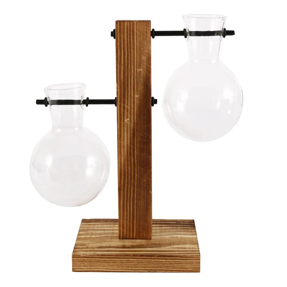 Creative Glass Desktop Planter Bulb Vase