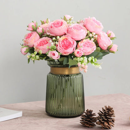 Pink Peony Artificial Flower