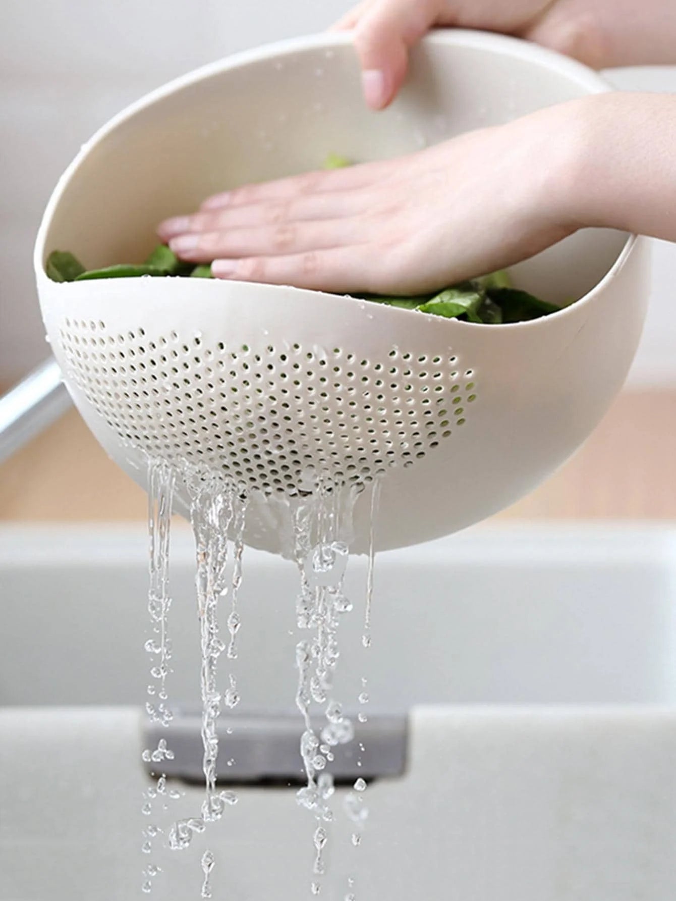 Silicone Colander Rice Bowl