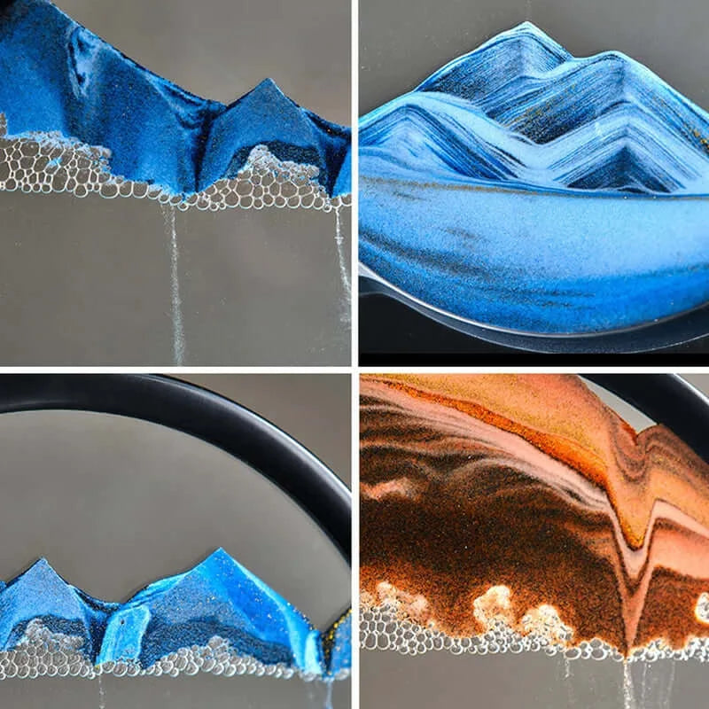 3D Moving Sand Art